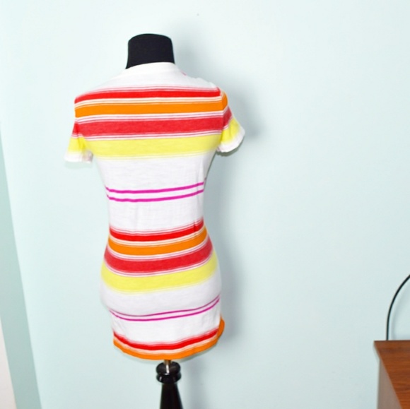 American Eagle Orange Striped Top - Picture 2 of 2